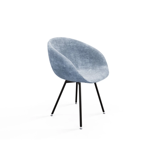 Krzesło KR-501 Ruby Kolory Tkanina Loris 70 Design Italia 2025-2030